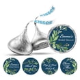thumbnail image 1 of Darling Souvenir 190-Pack Custom Bridal Shower Personalized Stickers Candy Labels-Teal Blue, 1 of 2