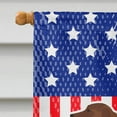 thumbnail image 3 of USA Patriotic Portuguese Sheepdog Dog Flag Canvas House Size, 3 of 4