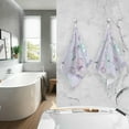 thumbnail image 7 of SKYSONIC Butterfly Cotton Hand Towels Set of 2 Absorbent Bath Towel Decorative Fingertip Towels for Bathroom Gym Spa Hotel Beach,16 x 28 inch, 7 of 7