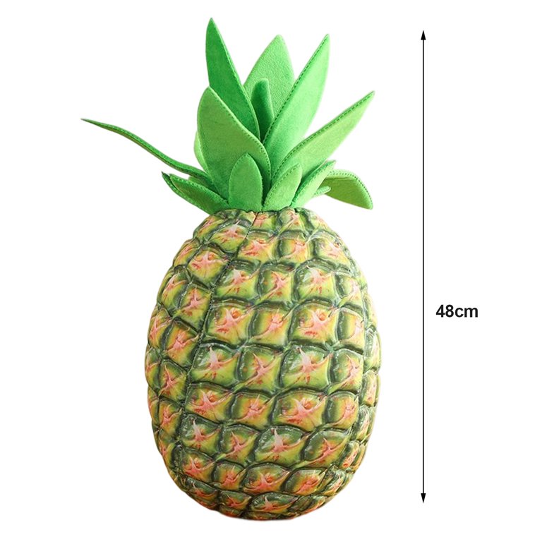 Cartoon Stuffed Pineapple Fruit Pillow Super Cute Apple Plush Toy