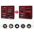 thumbnail image 5 of Zimtown 6 Layers 12 Grids Shoe Cabinet, Shoe Storage Organizer Rack,Space Saving Shoes Tower Closet, Multiple Colors, 5 of 11