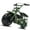 Green, variant on FRP 99cc Gas Powered Mini Dirt Bike, 28MPH Off-Road Motorcycle for Kids and Adults, Dual Disc Brakes, Rear Suspension, As Gifts for Kids - RED