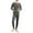 Dark Gray-B, variant on Letdown Thermal Underwear for Men, Mens Long Johns Thermal Underwear Set, Lightweight Lined Base Layer for Cold Weather (Black-A, XXL)