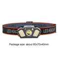thumbnail image 4 of XPE + LED Faro USB Smart Wave Inducción Camping Head Linterna Lámparas de trabajo Ndcxsfigh Para Estrenar, 4 of 4