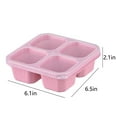 thumbnail image 3 of Ozmmyan 4-Compartment Bento Lunch Box - Reusable Meal Prep Containers with Dividers, Leak-Proof Lunch Box Food Storage Snack Containers for Work, Travel,2PCS, 3 of 7
