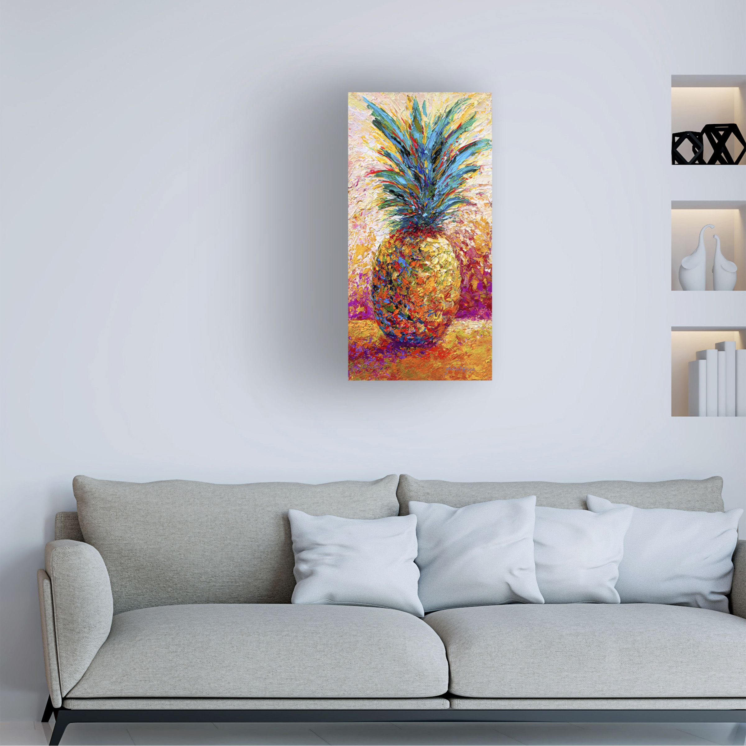 Marion Rose 'Pineapple Expression' Canvas Art