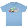 thumbnail image 5 of Nickelodeon Men's SpongeBob SquarePants Classic SpongeBob Patrick Sandy Cheeks Adult Short Sleeve T-Shirt, 5 of 6