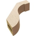 thumbnail image 6 of Ekena Millwork 3"W x 10"D x 10"H Del Monte Rough Cedar Woodgrain TimberThane Knee Brace, Primed, 6 of 6