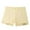 Yellow, variant on Tiijoy Girls Lace Cotton Modesty Shorts Supersoft Breathable Stretch Boyshorts, Sizes 5-6