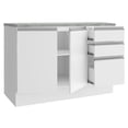 thumbnail image 4 of Mueble De Cocina 2 Puertas 3 Cajones 120cm Glamy Madesa - Blanco, 4 of 10