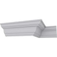 thumbnail image 6 of 3 1/2"H x 3 1/8"P x 4 3/4"F x 94 1/2"L Queenstown Traditional Crown Moulding, 6 of 14