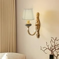 thumbnail image 2 of Miangastore 1 Pc Cloth Lampshade Rhinestone Ceiling Light Shade Practical Wall Lamp Shade, 2 of 9