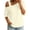 Beige, variant on Asymmetric One Shoulder Tops for Women Lightweight Thin V Neck Solid Color Blouses Relaxed Dressy Casual Half Sleeve T-Shirts XL