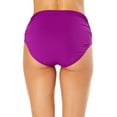 thumbnail image 2 of Anne Cole womens  Hi Waist Shirred Bottom, m, 2 of 4