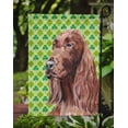 thumbnail image 3 of Carolines Treasures SC9566GF Irish Setter St Patricks Irish Flag Garden Size, 3 of 3