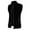 Black, variant on jjayotai Mens Tops Clearance Men's Slim Cardigan Full Zipper Pocket Sleeveless Sweater Jacket Athletic Casual Fleece Vest Coat