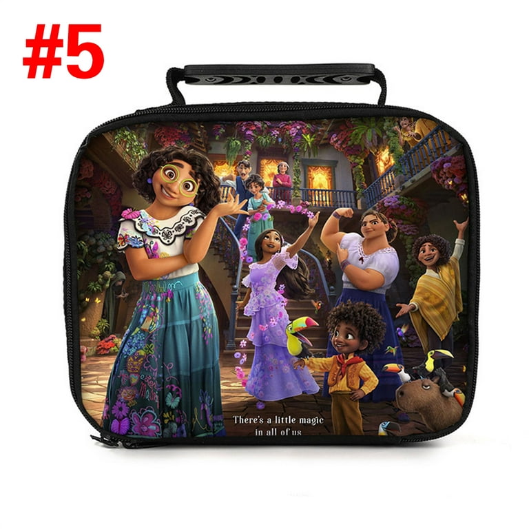 Portable Lunch Box Women Multifunction Cartoon Anime Encanto Thermal  Insulated Lunch Bag for Work Office 