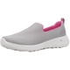 thumbnail image 1 of Zapatillas Skechers Go Walk Joy para mujer, gris/rosa, talla 10 de ancho, 1 of 7