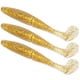 thumbnail image 5 of Cebo de Pesca Artificial ANGGREK Cebo de Gusano Blando PVC 3 Piezas 17 G Para Peces Grandes, 5 of 7
