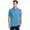 Aquatic Blue, variant on Port 1190881 Ring Spun Pique Polo Shirt, Aquatic Blue - Extra Small