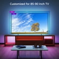 thumbnail image 2 of Luces LED HAMLITE para TV de 82 a 95 pulgadas con control remoto RF, 2 of 7