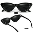 thumbnail image 2 of KANASTAL Polarized Cat Eye Sunglasses for Women, Trendy Retro Narrow Pointy Cateye Womens Sun Glasses with Polarized UV400 Protection Party Black Sunglasses, 2 of 8