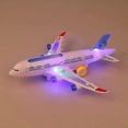 thumbnail image 1 of Electric Airplane with Music Light Sound Toy Plane A380 Light Passenger Airplane Toy, 1 of 5