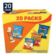 Frito-Lay Snack Time Variety Pack Snacks, Mix of Munchies & Grandma's Cookies, 23.36 oz, 20 Count Multipack