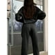 thumbnail image 4 of Conjunto Deportivo de 2 Piezas para Mujer: Sudadera de con Media Cremallera y Pantalón de Chándal Negro S, 4 of 8