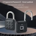 thumbnail image 3 of Combination Lock Multifunctional Smart Password Padlock Tuya APP Network IP65 Waterproof Rust-resistant Convenient and Fast, 3 of 8