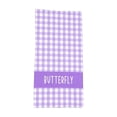thumbnail image 2 of Plaid Pattern Beach Towel, 70x150 cm, Soft Polyester, Quick-Dry, Absorbent, Lightweight Travel and Pool Towel, Multiple Colours Available, 2 of 6