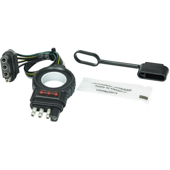 Easy Pull LED Test 4-Flat Extension Connector - 12"