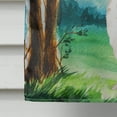 thumbnail image 4 of Carolines Treasures CK2569CHF Under the Tree Japanese Spitz Flag Canvas House Size, 4 of 4