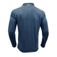 thumbnail image 5 of FYDUU Mens Polo Golf Shirts Men's Shirt Long Sleeve Classic Polo Shirts Casual Button Tee Collared Work Pullover Shirts With Pockets Fashion Basic Tee Shirt, 5 of 6