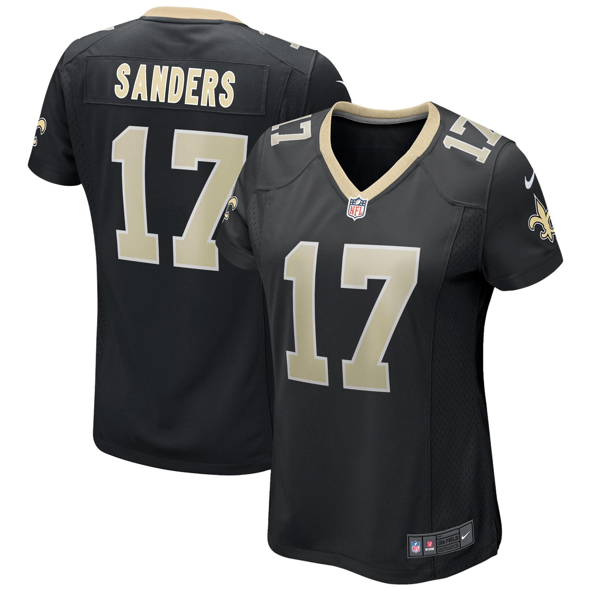 Emmanuel Sanders New Orleans Saints Nike Women's Game Player Jersey - Black - Walmart.com