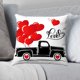 thumbnail image 1 of Funda de almohada corta de forro polar con estampado de coche para San Valentín, decoración del hogar, decoración de habitaciones y paredes, para festivales, fiestas y vacaciones., 1 of 6