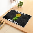 thumbnail image 4 of Yeetfub Super Durable Welcome Mat for Front Door Welcome Mats for Entry Machine Washable Crystal Velvet Floor Mats Pineapple Print Door Mats Spring Summer Door Mat&nbsp;Door Mats 16x24IN, 4 of 6