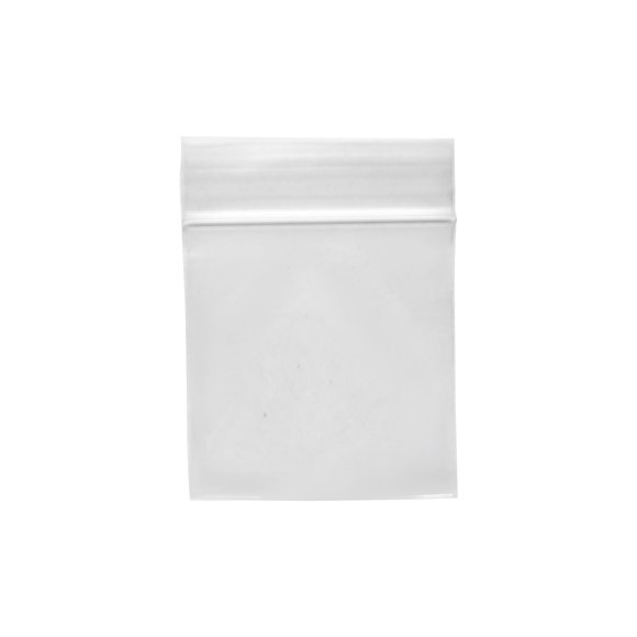 Dazzling Displays 2 Mil 1.5" x 2" Clear Resealable Zip Lock Poly Bags - Case of 1000