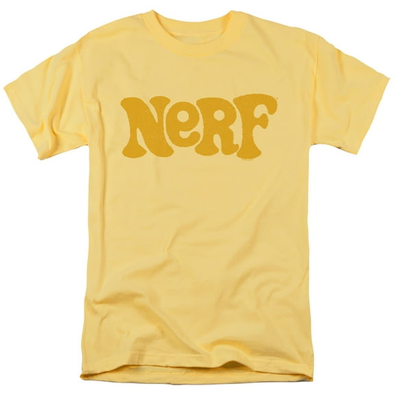 Nerf Og Logo S/S Adult 18/1 T-Shirt Banana