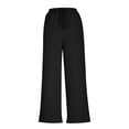 thumbnail image 5 of Bixock Fall Two Piece Sets for Women Loungewear Set Long Sleeve Crew Neck Shirts Loose Wide Leg Pants Casual Vacation Clothes, 5 of 8