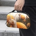thumbnail image 2 of Snail USB Organizer Oxford Cloth Waterproof Electronic Gadget Storage Bag 5.9x9.44x3.14 in Hard Drive Case Portable Small Box Cell Phone Charger Cord Organizer, 2 of 6