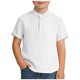 thumbnail image 2 of Camisa de manga corta con cuello redondo para niños, camisa con botones para niños, camisa informal para niños, blusa de poliéster para niños, 2 of 9