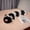 black-white, variant on Caterpillar Plush Pillow, Cartoon Long Stuffed Animal Body Pillow