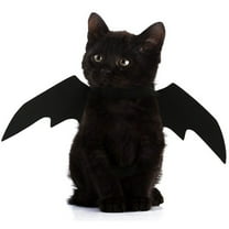 UKCOCO Cat Wings Bat Wings Black Felt 1 Piece Smooth Lines
