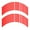 Red, variant on Walbest 16Pcs Reflective Wheel Hub Rim Stripe Tape Decal Stickers Universal Fits Car Motorcycle Wheel 18" White