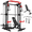SM00 Smith Machine/Weight Bench, variant on Mikolo Smith Machine, 2000LBS Power Cage Squat Rack with Smith Bar, Two LAT Pull-Down Systems, Cable Crossover Machine and More Cable Attachment for Home Gym