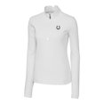 thumbnail image 2 of Women's Cutter & Buck White Indianapolis Colts Traverse Stretch DryTec Quarter-Zip Top, 2 of 3
