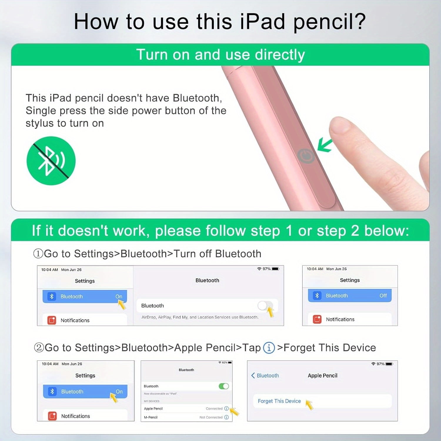 Double Tap Apple Pencil Activate How To Connect Apple Activate