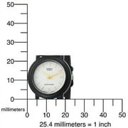 Classic Womens Analog Water Resistant Resin Band Wrist Watch