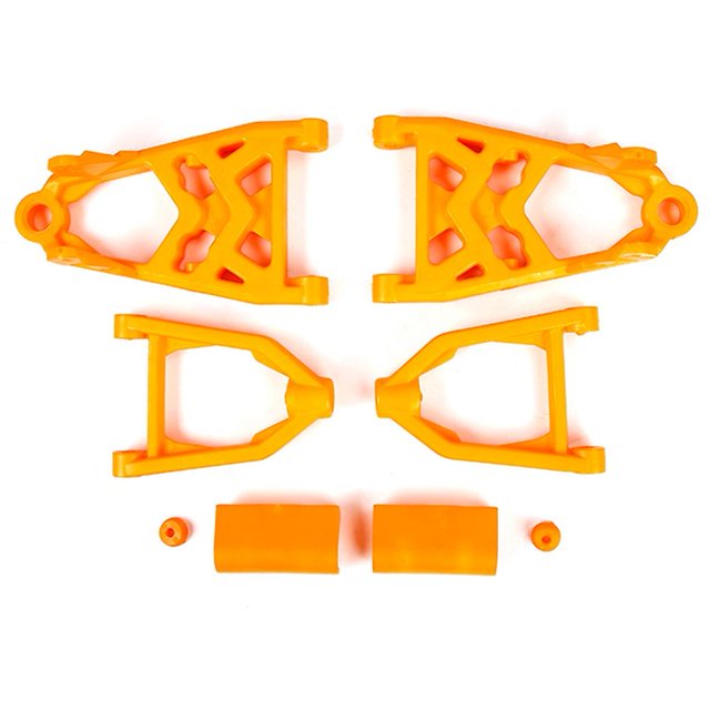 Kit de brazo delantero de nylon de alta resistencia para 1/5 Hpi Rovan-naranja Afortunado Sencillez
